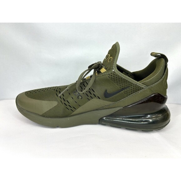 Nike Air Max 270 Shoes Men’s Size 11.5 Medium Olive Canvas Sneakers AH8050-301 - Picture 6 of 11